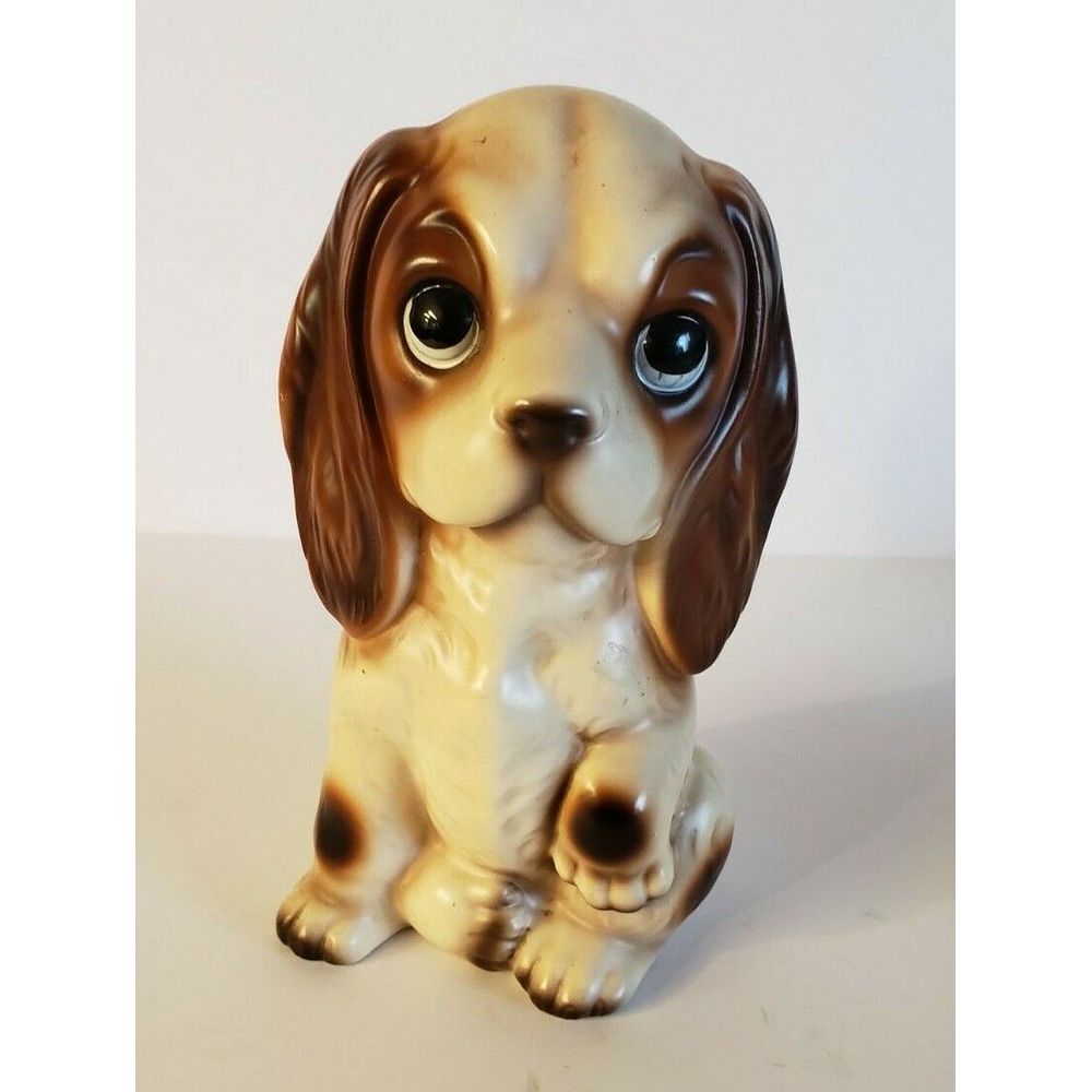 Vintage Beagle Hound Dog Ceramic Figurine Canine Made In Japan